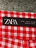 Zara Houndstooth Red Casual Pants Size S - photo 7