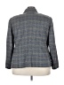 Kasper Plaid Gray Blazer Size 22 - photo 2