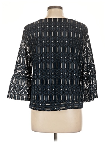Ann Taylor LOFT 3/4 Sleeve T-Shirt (view 2)