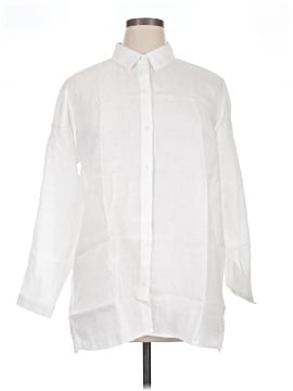 Eileen Fisher 3/4 Sleeve Button Down Shirt