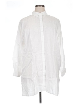 Eileen Fisher 3/4 Sleeve Button Down Shirt