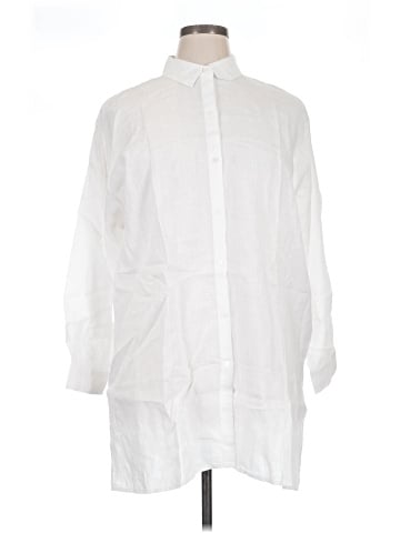 Eileen Fisher 3/4 Sleeve Button-Down Shirt (view 1)