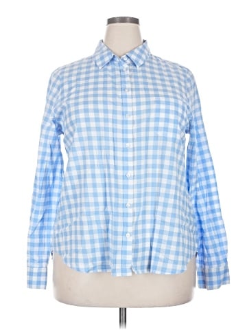 Caslon Long Sleeve Button-Down Shirt (view 1)
