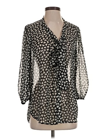 Eyeshadow 3/4 Sleeve Blouse (view 1)