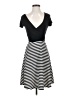Gilli Stripes Black Casual Dress Size S - photo 1