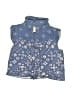 Carter's 100% Cotton Blue Denim Vest 0-3 MO / 3 MO - photo 1