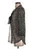 Eyeshadow Gray 3/4 Sleeve Blouse Size S - photo 5