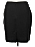 Courtenay Solid Black Formal Skirt Size 14 - photo 2