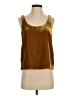 J.Crew Gold Sleeveless Blouse Size 2 - photo 1