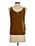J.Crew Gold Sleeveless Blouse Size 2 - photo 2
