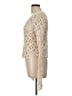 Aqua 100% Cotton Ivory Pullover Sweater Size L - photo 5
