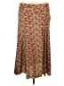 BCBGMAXAZRIA Paisley Red Casual Skirt Size XL - photo 1