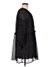 Zara Basic 100% Polyester Polka Dots Black Casual Dress Size M - photo 4