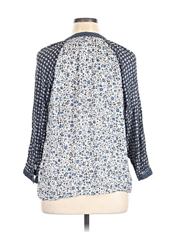 Lucky Brand 3/4 Sleeve Blouse (view 2)