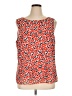 CAbi 100% Polyester Orange Sleeveless Blouse Size XL - photo 1
