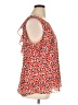 CAbi 100% Polyester Orange Sleeveless Blouse Size XL - photo 4