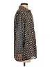 Gracia 100% Polyester Print Brown Long Sleeve Blouse Size S - photo 4