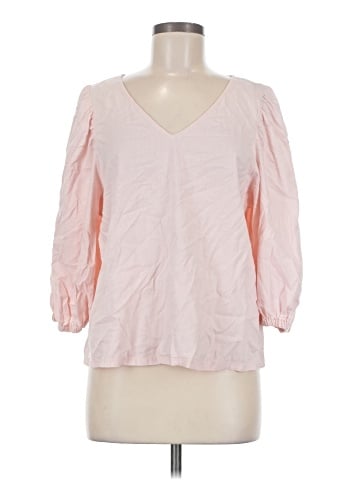 Caslon 3/4 Sleeve Blouse (view 1)