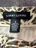 Larry Levine Animal Print Ivory Casual Pants Size 12 - photo 7