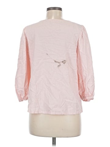 Caslon 3/4 Sleeve Blouse (view 2)