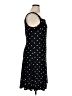 Chaps 100% Polyester Polka Dots Black Casual Dress Size XL - photo 4