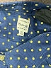 Heritage Polka Dots Blue Sleeveless Button-Down Shirt Size M - photo 7