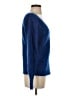LA MAILLE SEZANE Paris Blue Pullover Sweater Size S - photo 4