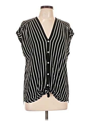 Max Studio Short Sleeve Blouse (view 1)
