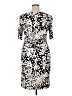 London Times Print Ivory Cocktail Dress Size 14 - photo 2