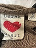 Derek Heart Brown Poncho Size S - photo 7