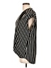 Max Studio Stripes Black Short Sleeve Blouse Size L - photo 5