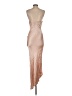 Zara Basic Metallic Tan Cocktail Dress Size XS - photo 2
