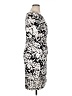 London Times Print Ivory Cocktail Dress Size 14 - photo 4