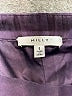 Milly Polka Dots Purple Silk Pants Size 6 - photo 7