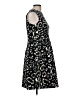 H&M Animal Print Black Cocktail Dress Size 8 - photo 4