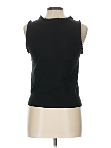 August Silk Sleeveless T-Shirt (view 2)