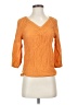 Ember 100% Polyester Orange 3/4 Sleeve T-Shirt Size S - photo 1