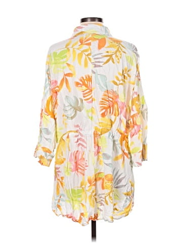 L Space 3/4 Sleeve Button-Down Shirt (view 2)