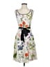 Moulinette Soeurs 100% Silk Floral White Casual Dress Size 0 - photo 1
