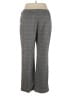 Requirements Plaid Gray Dress Pants Size 18 - photo 2
