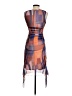 pretty garbage Graphic Orange Cocktail Dress Size S - photo 2