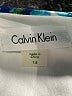 Calvin Klein 100% Polyester Print White Casual Dress Size 14 - photo 7