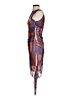 pretty garbage Graphic Orange Cocktail Dress Size S - photo 5