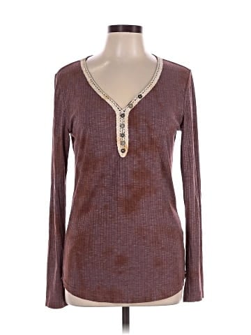 Pol Long Sleeve Henley (view 1)