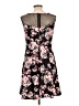 Xhilaration Floral Black Cocktail Dress Size L - photo 2