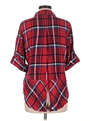 Hester & Orchard 3/4 Sleeve Button-Down Shirt (view 2)