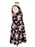 Xhilaration Floral Black Cocktail Dress Size L - photo 4