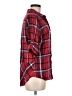 Hester & Orchard Plaid Red 3/4 Sleeve Button-Down Shirt Size M - photo 4