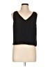 Aqua Black Sleeveless Blouse Size L - photo 1
