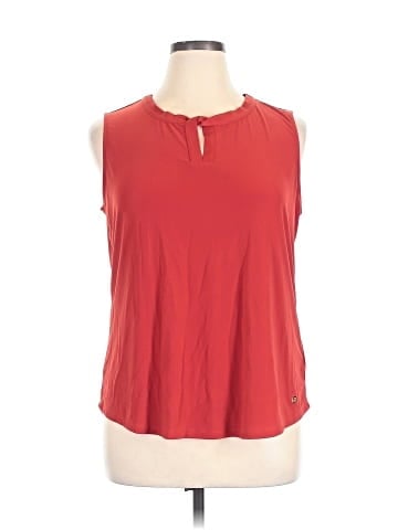 Anne Klein Sleeveless Blouse (view 1)